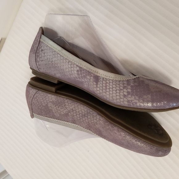 Vionic Caroll Purple & Silver Ballet Style Flats size 7.5, comfy - Picture 4 of 11